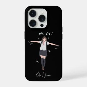 美的アニメ制服女の子カスタマイズ可能 iPhone 15 PROケース