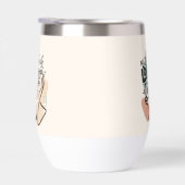 美的イラスト、ガールズコーヒー (右面)