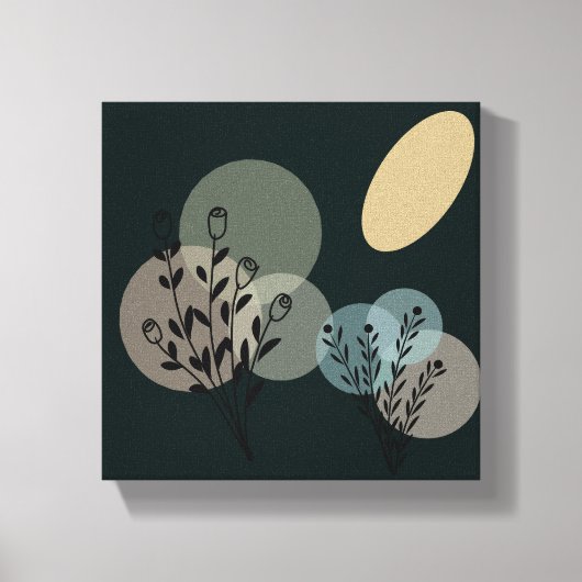 美的ウォールプリント抽象芸術ニュートラルアートキャンバス キャンバスプリント (正面)