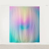美的オーラカラフル前向きグラディエント タペストリー (正面)