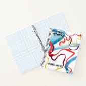 美的カラフルハードカバーのノートブック ノートブック (内部)