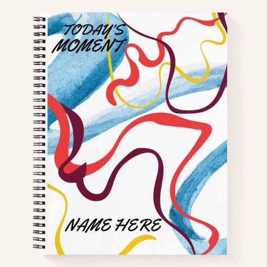 美的カラフルハードカバーのノートブック ノートブック (正面)