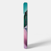 美的カラフル抽象芸術ガーリーミニマル Case-Mate iPhoneケース (裏面 / 左)