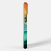 美的カラフル抽象芸術ガーリーミニマル Case-Mate iPhoneケース (裏面 / 右)