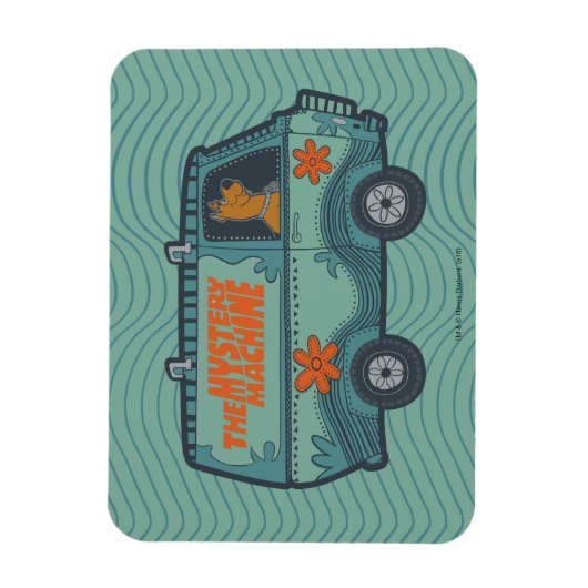 美的スクービードゥー運転神秘マシン マグネット (縦)