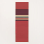 美的ストライプ ヨガマット (裏面)