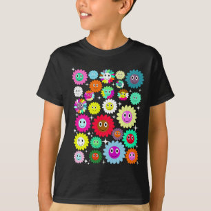 美的スマイリーフェイス 子供へ Tシャツ