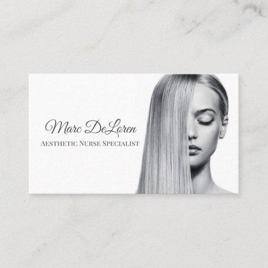 美的ナース注射器美容外科医 名刺 (正面)