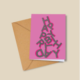 美的ハッピーバースデーパーソナライズグリーティングカード シーズンカード