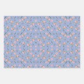 美的バラパターン包装紙 ラッピングペーパーシート (正面3)