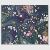 美的パターン ラッピングペーパー (フラット)