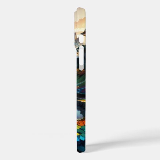 美的ファンタジー景観 Case-Mate iPhoneケース (裏面 / 左)