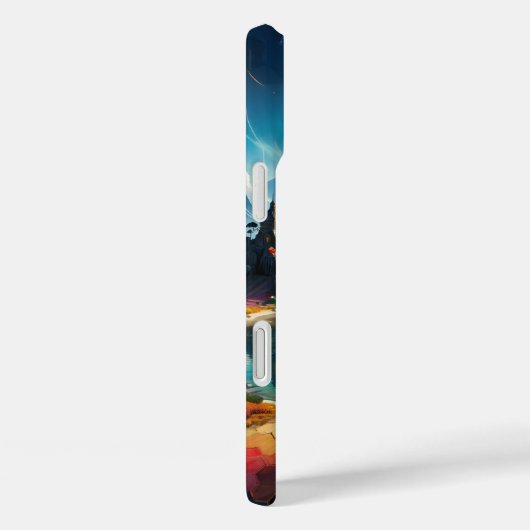 美的ファンタジー景観 Case-Mate iPhoneケース (裏面 / 右)