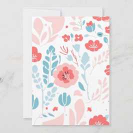 美的フラワーアート 招待状