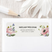 美的フラワー開花 ラベル (インサイチュ)