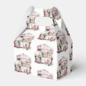 美的フランスのカフェ、ヴィンテージ、 フェイバーボックス (裏面サイド)