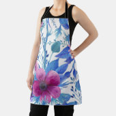 美的フローラのシームレスなパターン エプロン (インサイチュ)