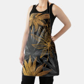 美的フローラのシームレスなパターン エプロン (インサイチュ)