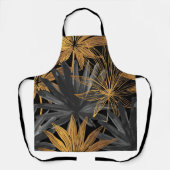 美的フローラのシームレスなパターン エプロン (正面)