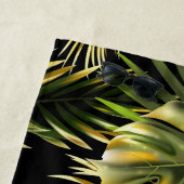 美的フローラシャワーカーテン ビーチタオル (インサイチュ)