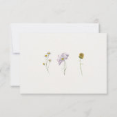 美的フローラ開花 出欠カード (裏面)