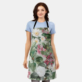 美的フローラ エプロン (着用した状態)