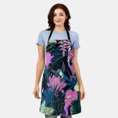 美的フローラ エプロン (着用した状態)