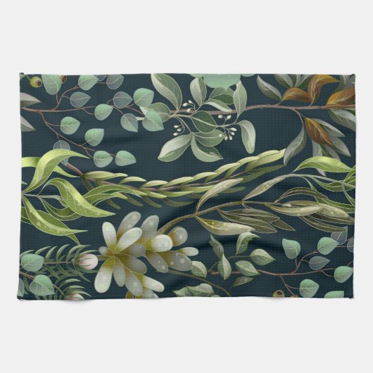 美的フローラ キッチンタオル (横)