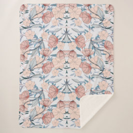 美的フローラ シェルパブランケット