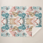 美的フローラ シェルパブランケット (正面(横))