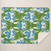 美的フローラ シェルパブランケット (正面(横))