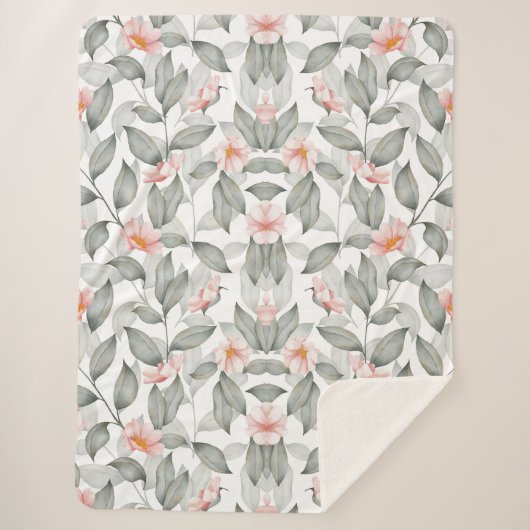 美的フローラ シェルパブランケット (正面)