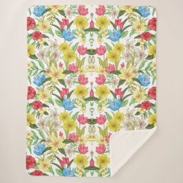 美的フローラ シェルパブランケット