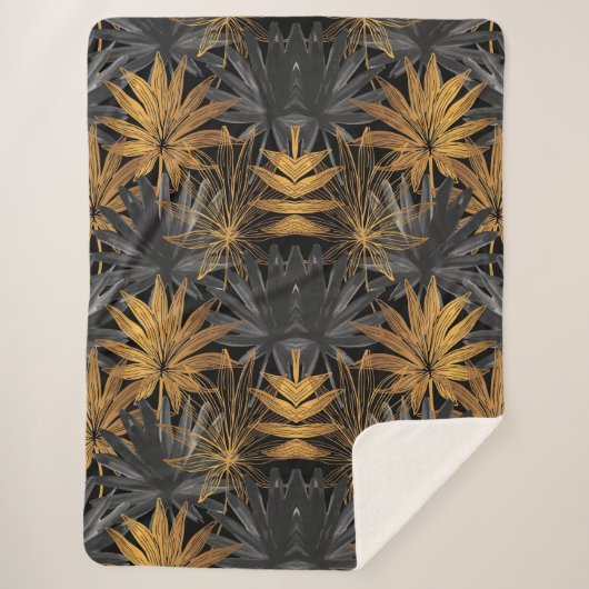 美的フローラ シェルパブランケット (正面)