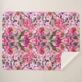 美的フローラ シェルパブランケット (正面(横))