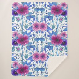 美的フローラ シェルパブランケット