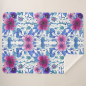 美的フローラ シェルパブランケット (正面(横))