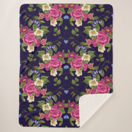 美的フローラ シェルパブランケット