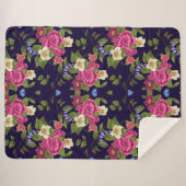 美的フローラ シェルパブランケット (正面(横))