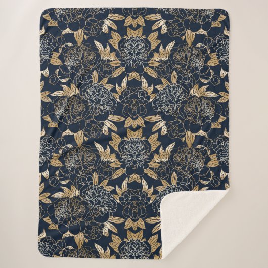 美的フローラ シェルパブランケット (正面)