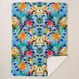 美的フローラ シェルパブランケット