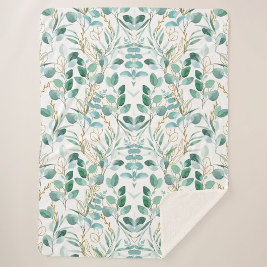 美的フローラ シェルパブランケット (正面)