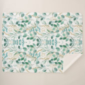 美的フローラ シェルパブランケット (正面(横))