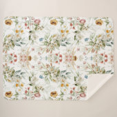 美的フローラ シェルパブランケット (正面(横))