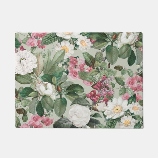 美的フローラ ドアマット (正面)