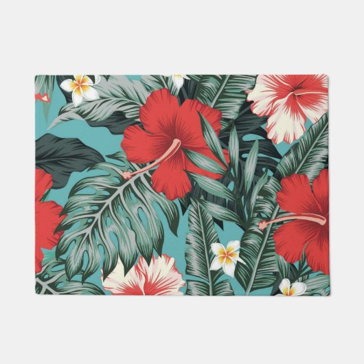 美的フローラ ドアマット (正面)