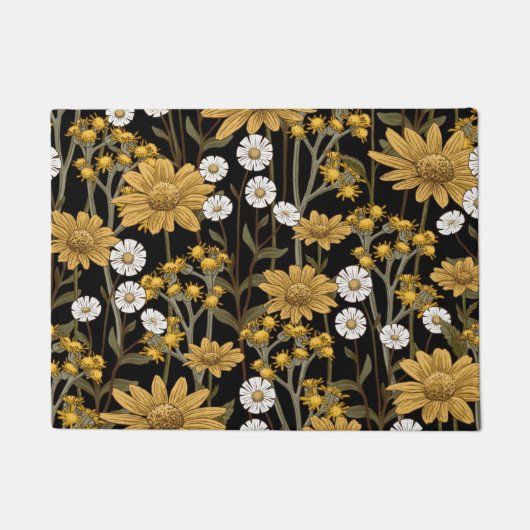 美的フローラ ドアマット (正面)