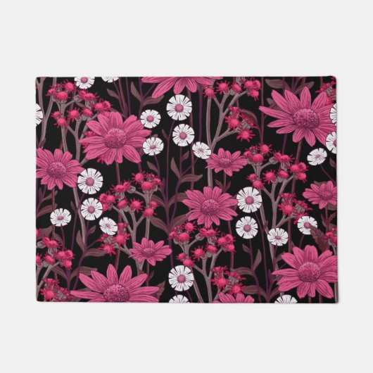 美的フローラ ドアマット (正面)