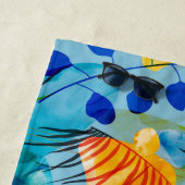 美的フローラ ビーチタオル (インサイチュ)