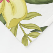 美的フローラ フリースブランケット (角)